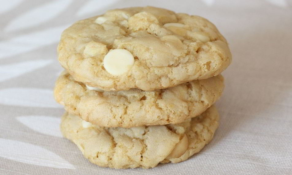 Рецепт печенья с белым шоколадом