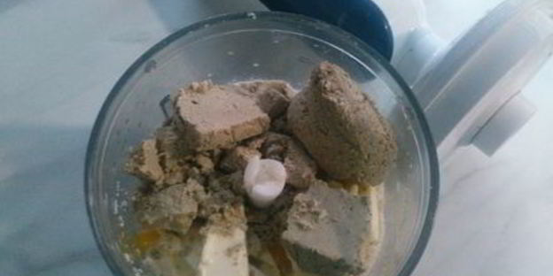 печенье с халвой