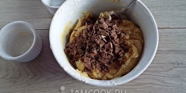 печенье с шоколадной крошкой