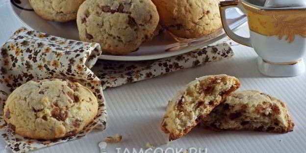 печенье с шоколадной крошкой