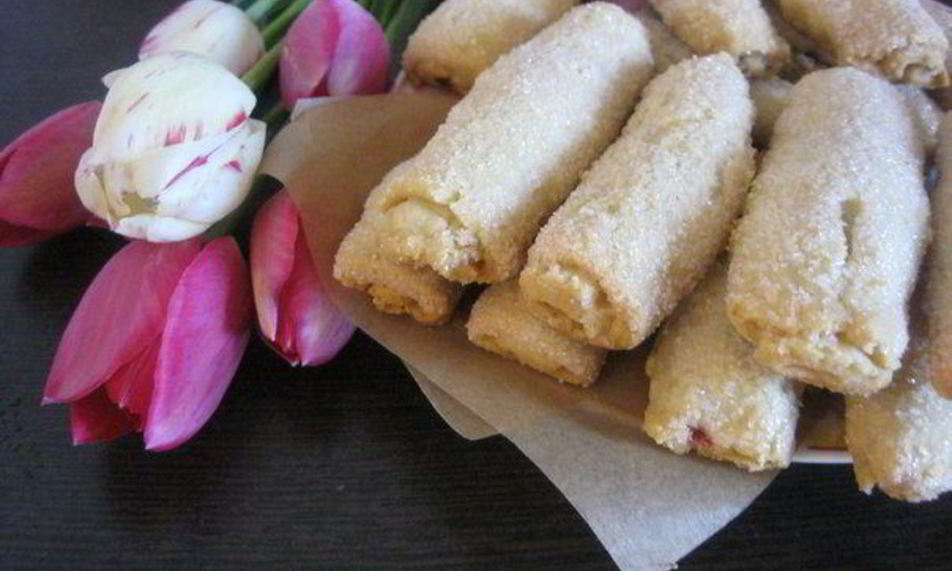 Рецепт печенья сахарные трубочки