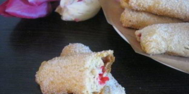 печенье сахарные трубочки