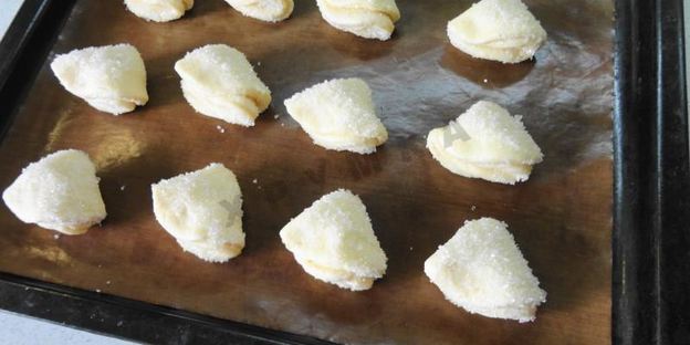 печенье творожные конвертики