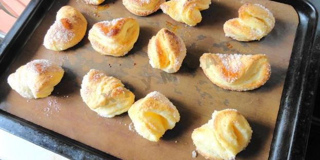 печенье творожные конвертики