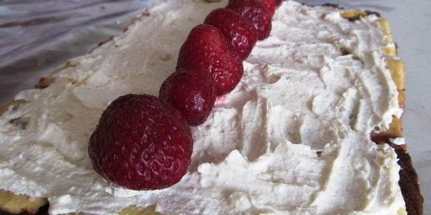 печенье удовольствие с клубникой