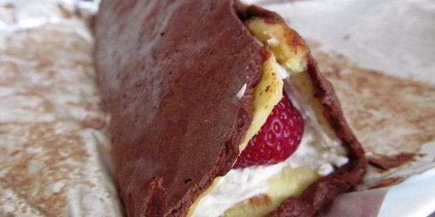 печенье удовольствие с клубникой