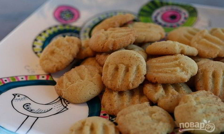 Рецепт песочного печенья с майонезом