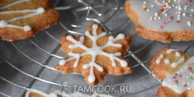 рождественское печенье со специями