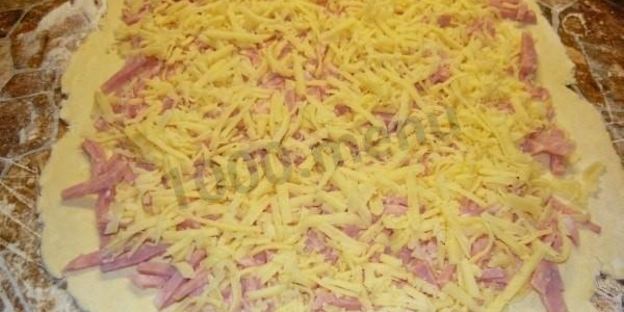 рулетики с ветчиной