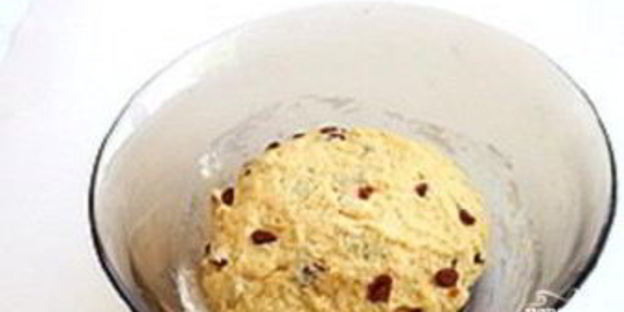 сливочное печенье с изюмом