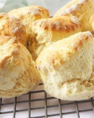 Соленое творожное печенье