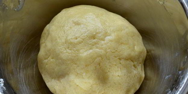 творожное печенье с миндалем