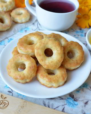 Воздушное печенье медовое