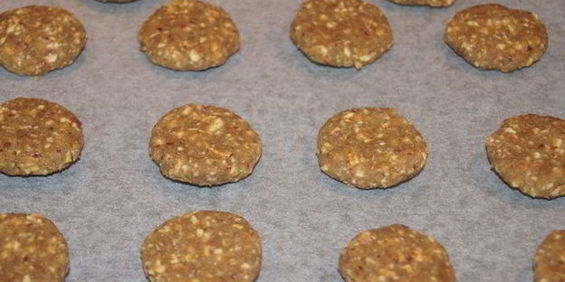 яблочно-ореховое печенье