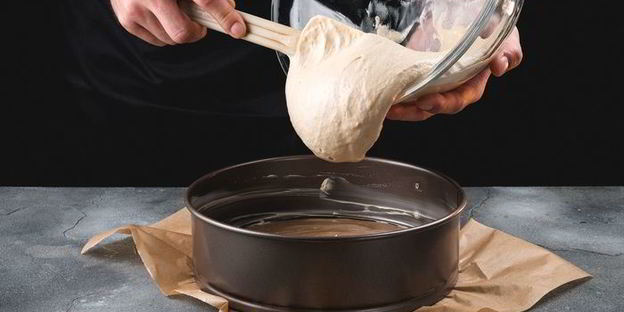 абрикосовый пирог с мюсли