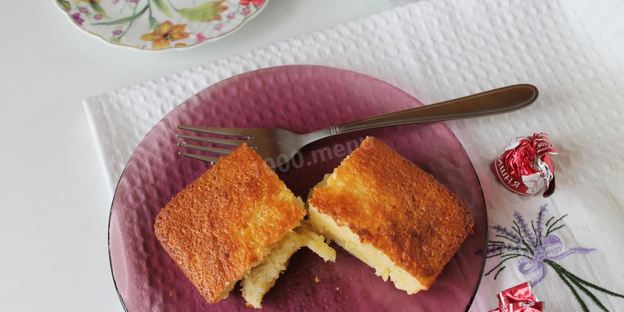 быстрый заливной пирог