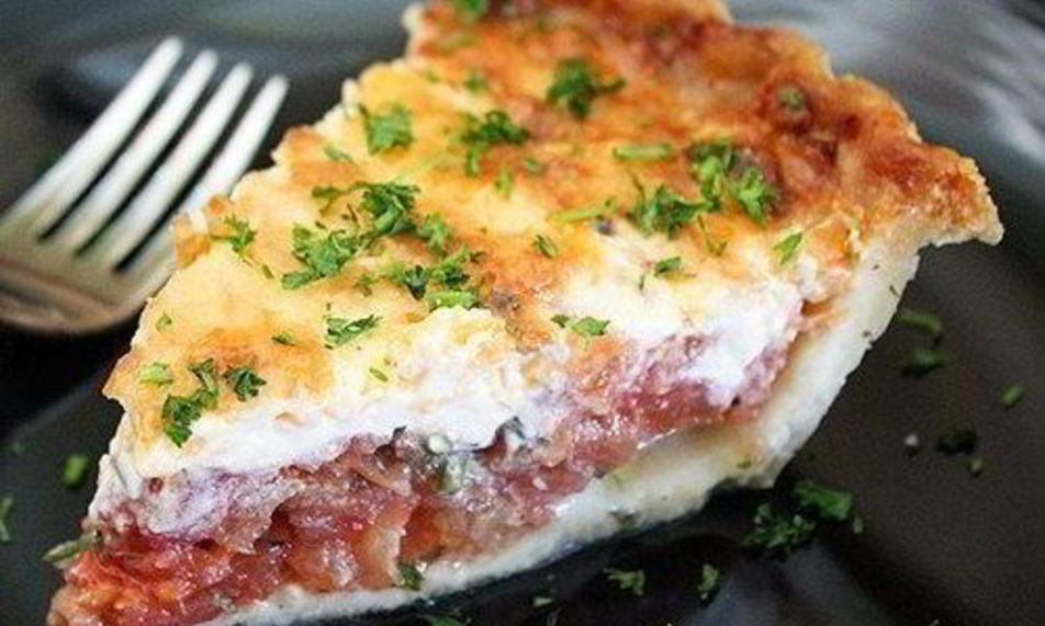 Рецепт домашнего томатного пирога