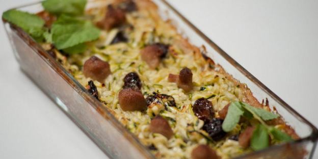 гречневый пирог с цукини