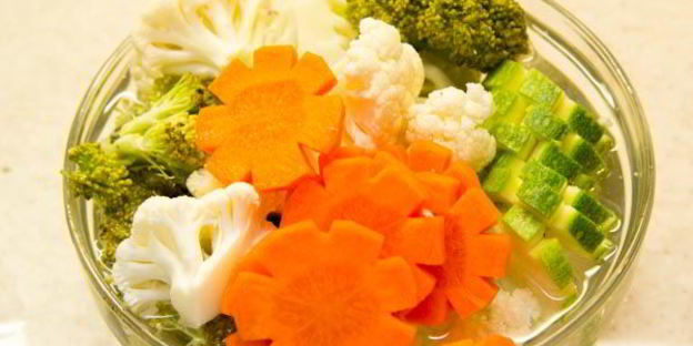 картофельный киш с овощами и мясом