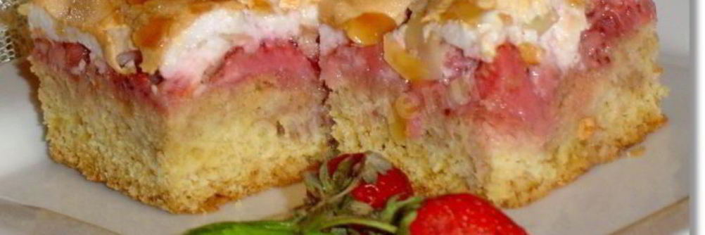 Клубничный пирог