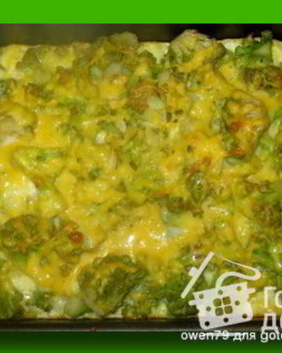 Лже-киш из цветной капусты