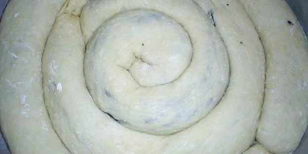 маковый пирог-спиралька