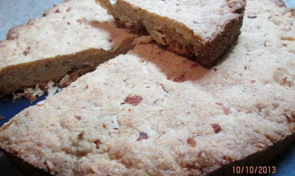 Рецепт миндального пирога сбрисолона