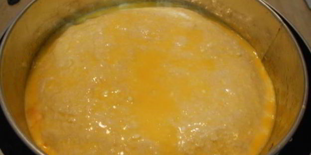 морковно-сырный пирог