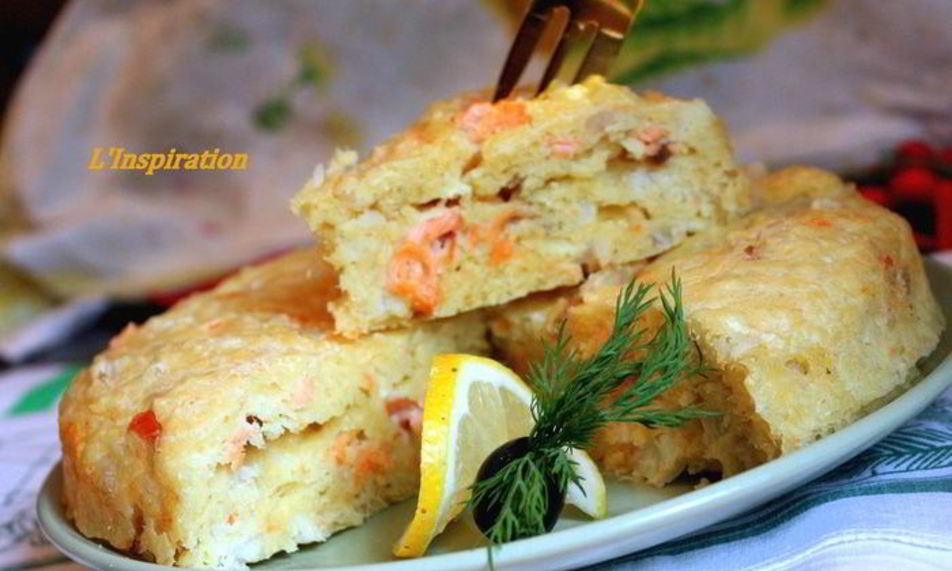 Рецепт очень нежного рыбного пирога