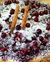 Пироги с клюквой