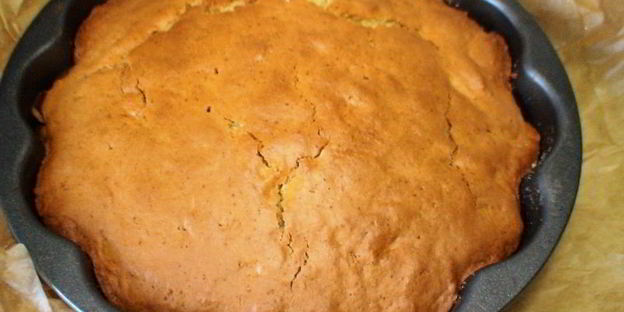 перевернутый клюквенный пирог