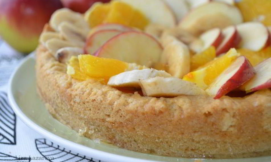 Рецепт пирога фруктовая корзинка