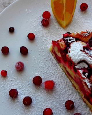 Пирог Клафути с вишней