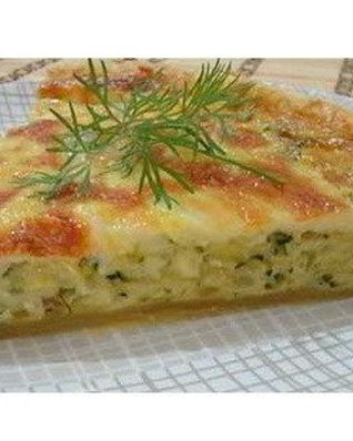 Пирог с кабачком