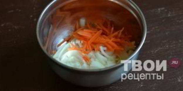 пирог с капустой и грибами