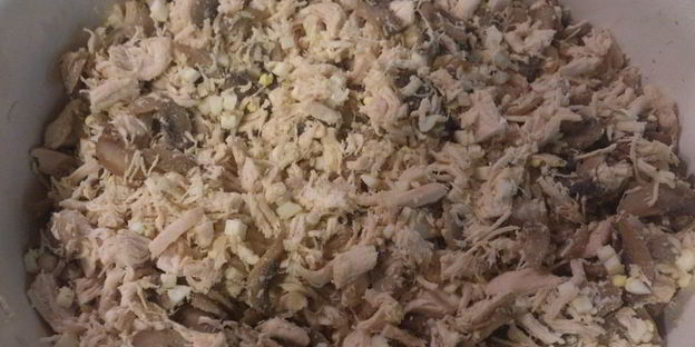 пирог с курицей