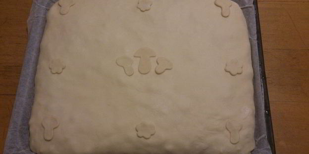 пирог с курицей