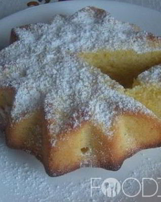 Пирог с лимоном