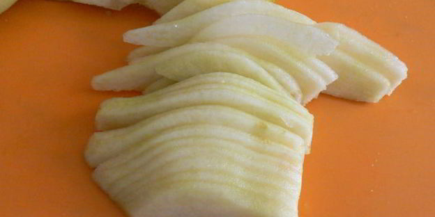 пирог с миндальным кремом