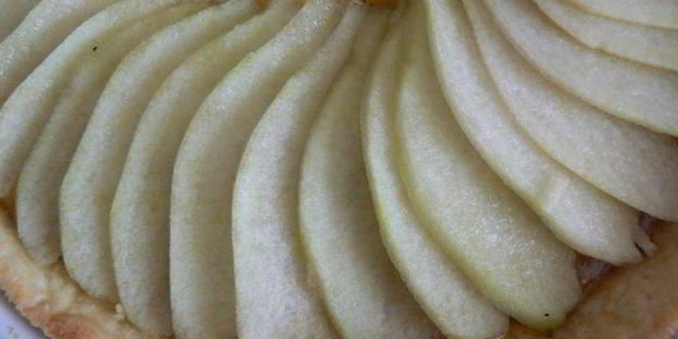 пирог с миндальным кремом