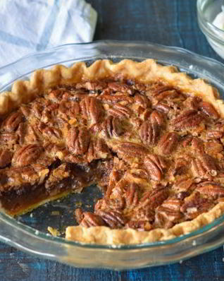 Пирог с ореховой заливкой