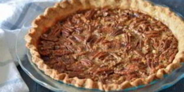 пирог с ореховой заливкой