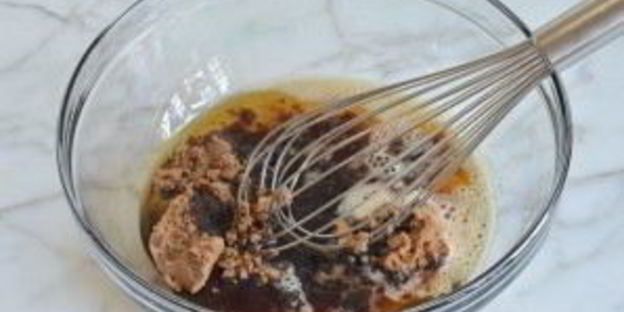 пирог с ореховой заливкой