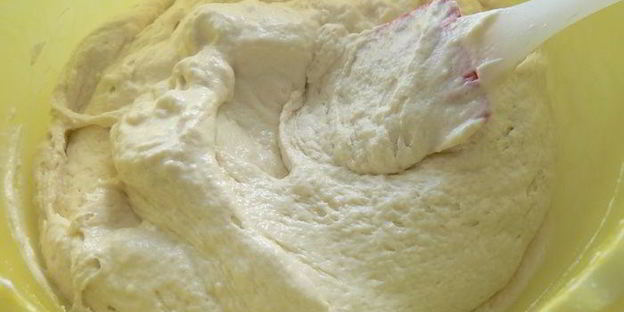 пирог с ревенем и миндалем