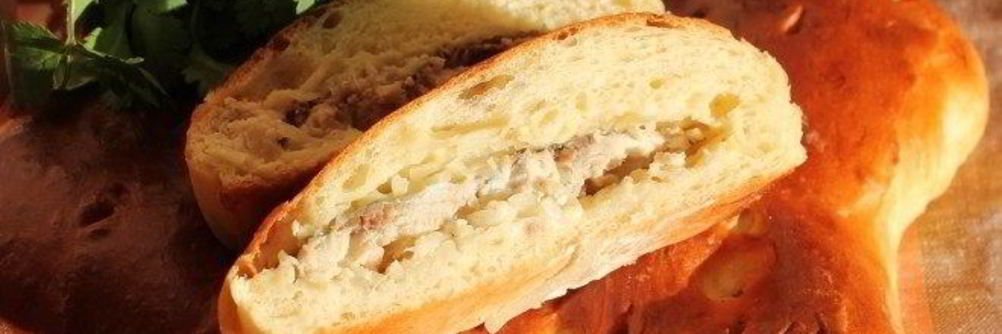 Пирог с сельдью