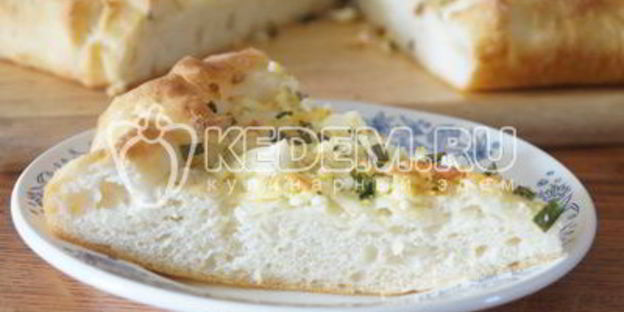 пирог с сыром и яйцами