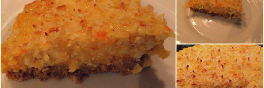 Пирог с тофу