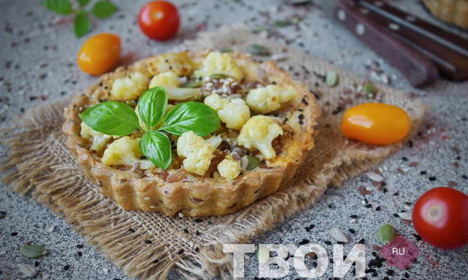 Рецепт пирога с цветной капустой