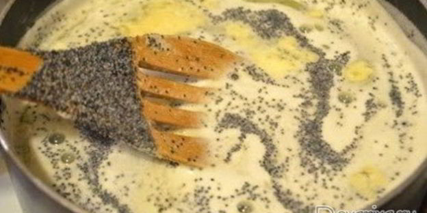 пирог с творожно-маковой начинкой