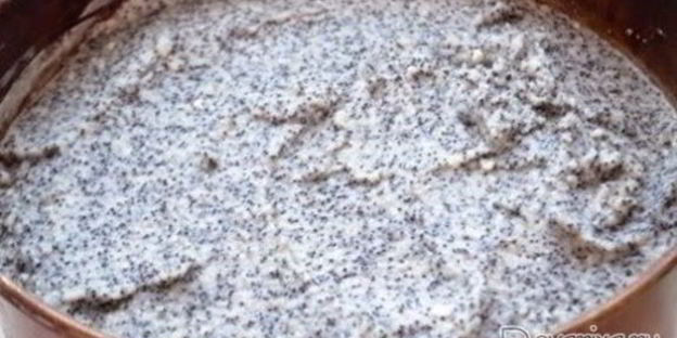 пирог с творожно-маковой начинкой